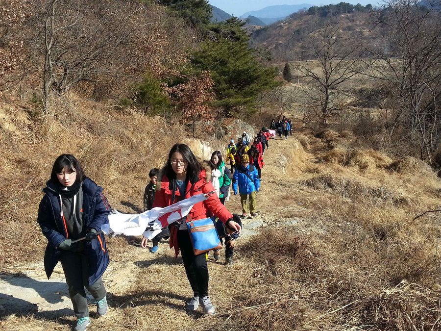 경남연합중학생 백의종군로 탐방